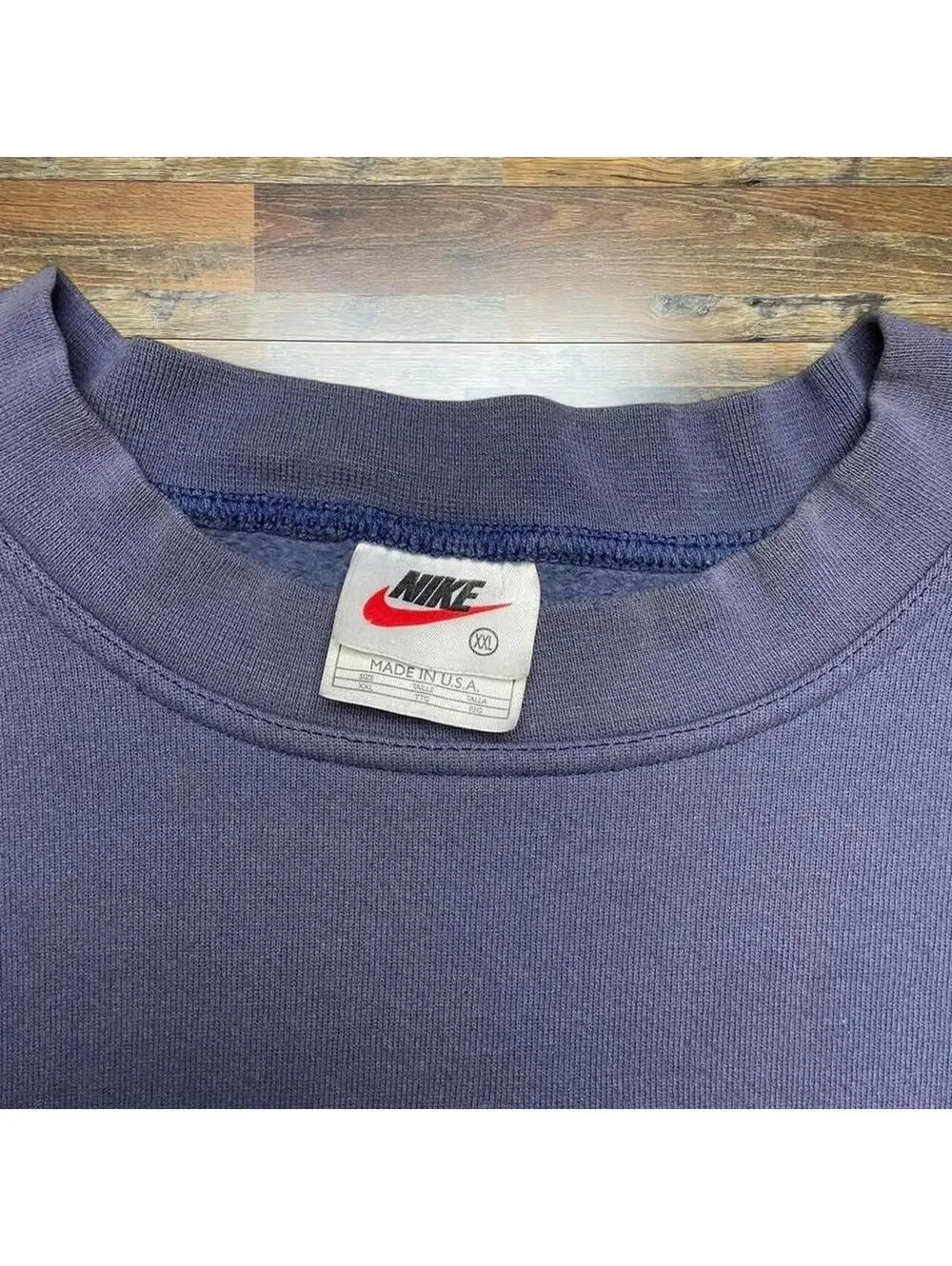 Rare Vintage Nike Sweatshirt Pullover Mens 2XL Faded Long Sleeve USA